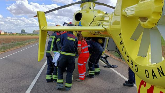 Helicóptero Sacyl 112
